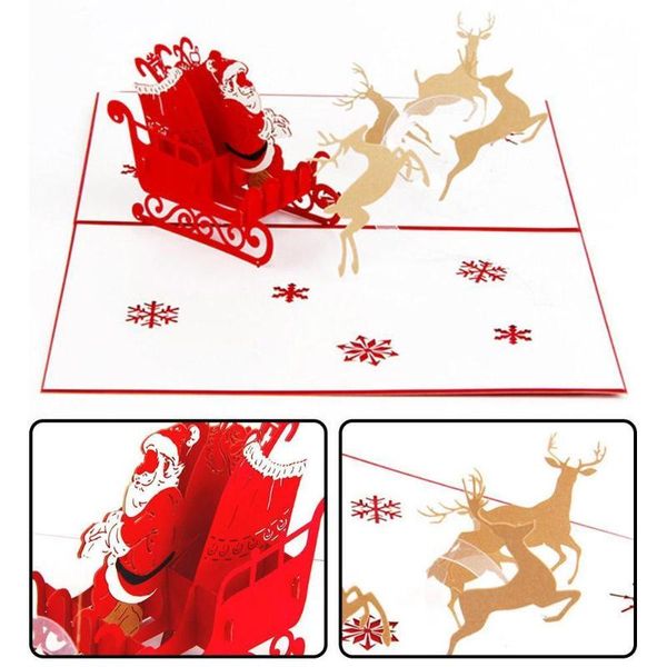 1x manual card christmas greeting card three-dimensional thank gift handmade you 3d e1d6
1x manual card christmas greeting card three-dimensional thank gift handmade you 3d e1d6