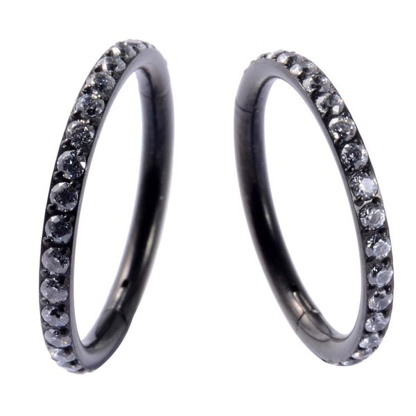 1pc crystal cartilage earring 316l surgical stainless steel septum clicker with zircon nose ring hoop segment ring piercing 16g q bbydec, Silver
1pc crystal cartilage earring 316l surgical stainless steel septum clicker with zircon nose ring hoop segment ring piercing 16g q bbydec, Silver