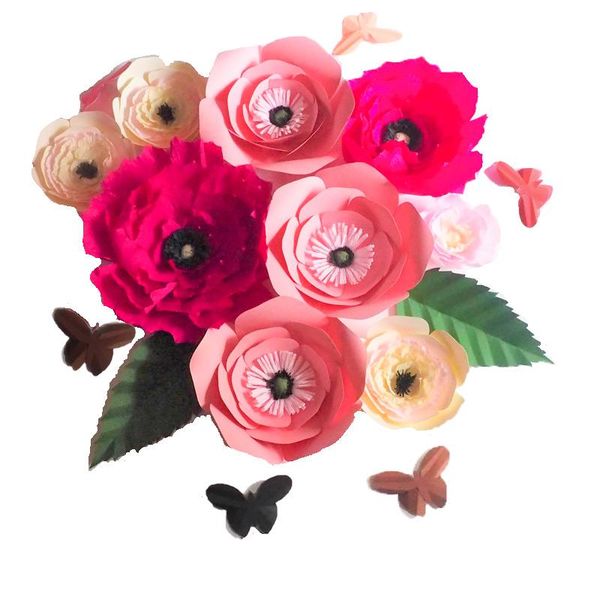 decorative flowers & wreaths 2021 unique giant cardstock crepe paper 9pcs+leaves 2pcs+butterflies 6pcs wedding event decorations baby nurser
decorative flowers & wreaths 2021 unique giant cardstock crepe paper 9pcs+leaves 2pcs+butterflies 6pcs wedding event decorations baby nurser