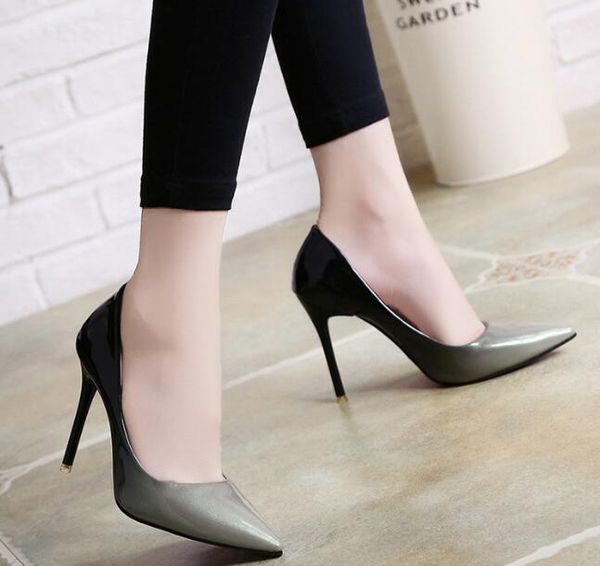 dress shoes large size classic women pumps wedding high heels stiletto gradient heel fashion party, Black
dress shoes large size classic women pumps wedding high heels stiletto gradient heel fashion party, Black