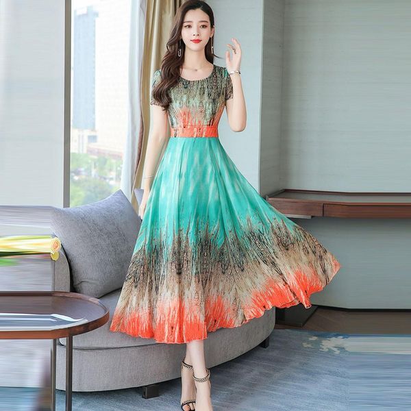 boho dress women o neck short sleeve long floral print slim a line party dresses casual loose beach dresses ladies dress, Black;gray
boho dress women o neck short sleeve long floral print slim a line party dresses casual loose beach dresses ladies dress, Black;gray