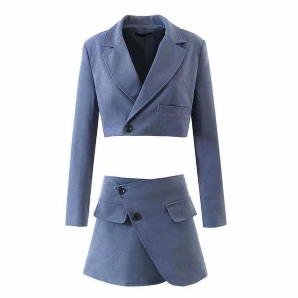 seebeautiful two pieces one button short coat lapel long sleeve mini half-body skirt fashion 2021 autumn winter women m522, Gray
seebeautiful two pieces one button short coat lapel long sleeve mini half-body skirt fashion 2021 autumn winter women m522, Gray