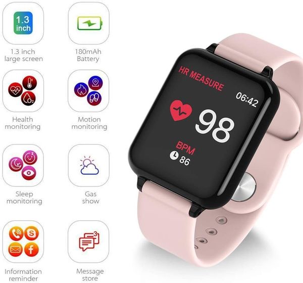 4fds2awsmart watch for android ios phones, with heart rate blood pressure monitor, sleep monitoring, information reminder and pedometer
4fds2awsmart watch for android ios phones, with heart rate blood pressure monitor, sleep monitoring, information reminder and pedometer