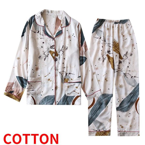 sleepwear pajamas set cotton pijamas home suit for women 2 pieces cotton nightwear sleepwear long sleeve pajamas home wear girls, Black;red
sleepwear pajamas set cotton pijamas home suit for women 2 pieces cotton nightwear sleepwear long sleeve pajamas home wear girls, Black;red