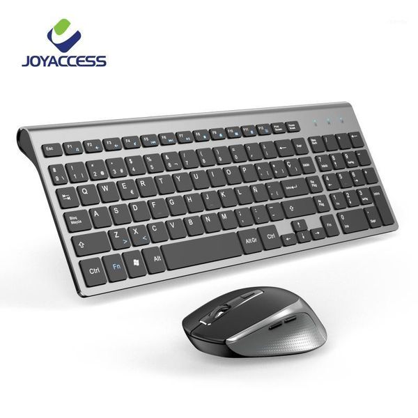 keyboard mouse combos spanish layout 2.4ghz wireless and combo slim with "ñ" ergonomic side buttons for office pc1
keyboard mouse combos spanish layout 2.4ghz wireless and combo slim with "ñ" ergonomic side buttons for office pc1