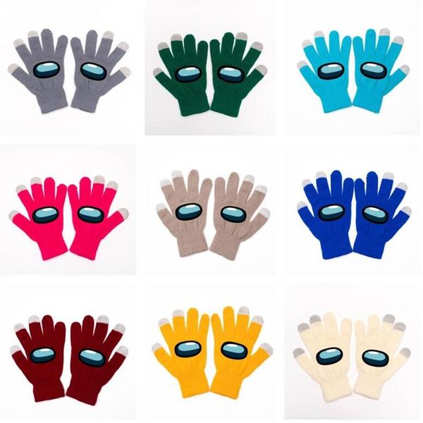 game among us touch screen gloves cute cartoon knitted glove winter warm full five fingers for kids adults cosplay gloves 12 colors e120707, White
game among us touch screen gloves cute cartoon knitted glove winter warm full five fingers for kids adults cosplay gloves 12 colors e120707, White