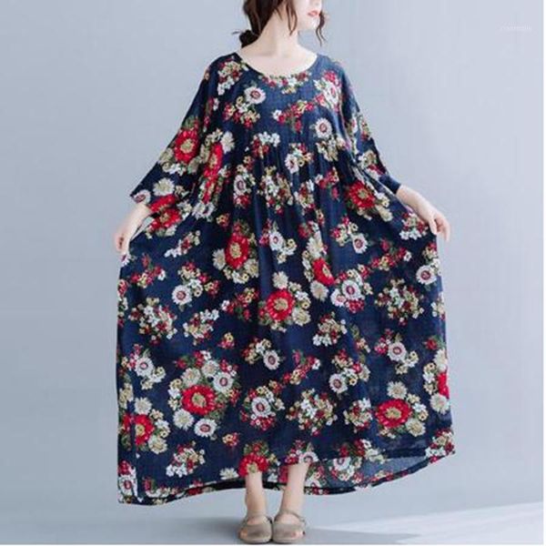 maternity dresses 2021 dresssummer women's dress plus size cotton oversized retro print crew neck robe swing neck1, White
maternity dresses 2021 dresssummer women's dress plus size cotton oversized retro print crew neck robe swing neck1, White