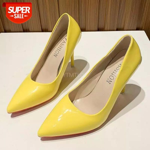 new women pumps elegant pointed toe patent leather office lady shoes spring summer high heels wedding bridal zapatilla mujer #ca8w, Black
new women pumps elegant pointed toe patent leather office lady shoes spring summer high heels wedding bridal zapatilla mujer #ca8w, Black
