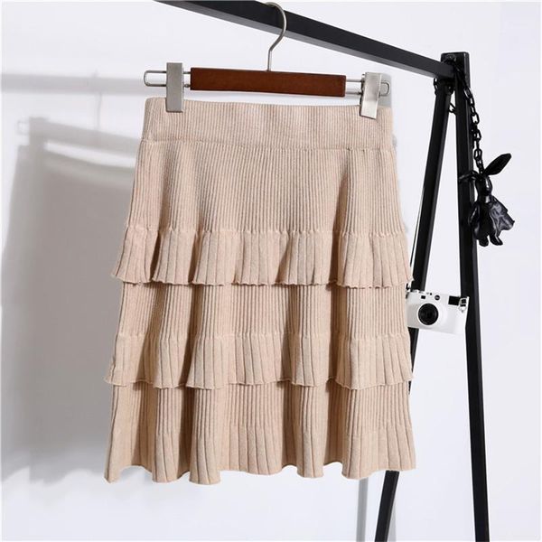 skirts knitted cake skirt female 2021 autumn and winter mini high waist pleated wild temperament bag hip short skirts1, Black
skirts knitted cake skirt female 2021 autumn and winter mini high waist pleated wild temperament bag hip short skirts1, Black