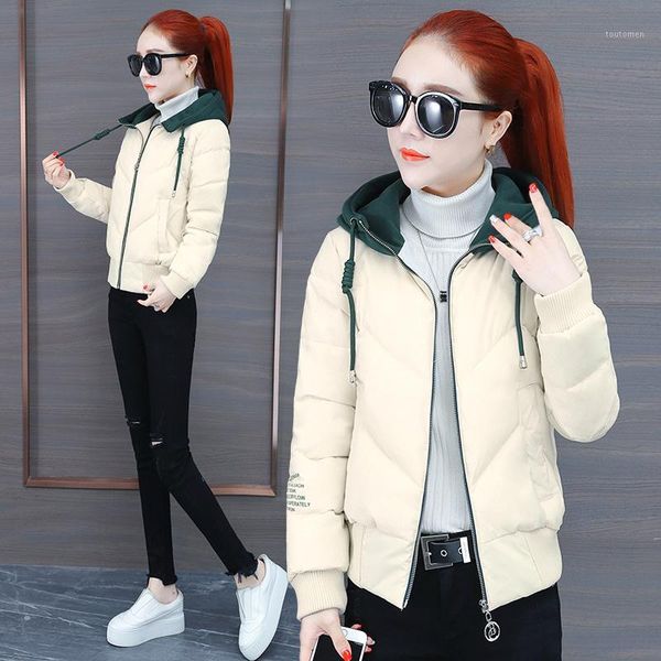 winter little jacket new winter 2019 women's short section of small cotton padded jacket tide ms. down1, Black
winter little jacket new winter 2019 women's short section of small cotton padded jacket tide ms. down1, Black