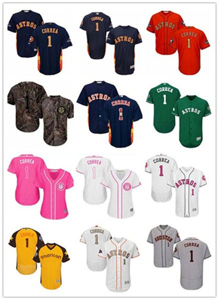 custom houston astro leave name number 1 carlos correa baseball jersey men women youth jerseys, Blue;black
custom houston astro leave name number 1 carlos correa baseball jersey men women youth jerseys, Blue;black