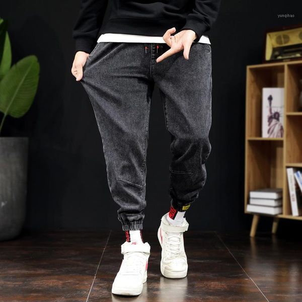 2020 spring and autumn plush men's jeans big size loose elastic harlem pants fat plus size slim pants men1, Blue
2020 spring and autumn plush men's jeans big size loose elastic harlem pants fat plus size slim pants men1, Blue