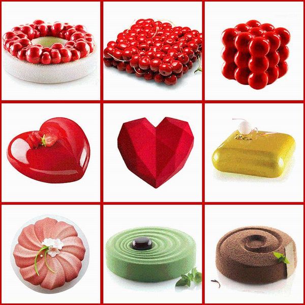 cake decorating mold 3d silicone molds baking dish tools for heart round cakes chocolate brownie mousse make dessert pan1
cake decorating mold 3d silicone molds baking dish tools for heart round cakes chocolate brownie mousse make dessert pan1