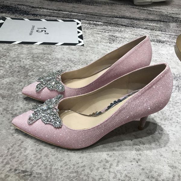 new women fashion brand design luxury crystal butterfly buckle pumps pointed toe shallow dress shoes wedding shoes1, Black
new women fashion brand design luxury crystal butterfly buckle pumps pointed toe shallow dress shoes wedding shoes1, Black