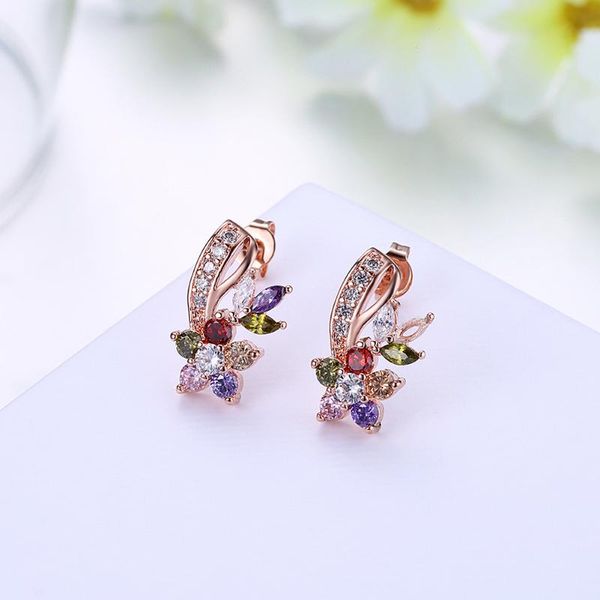 geometric flower crystal earrings colorful zircon stud earrings for women rose gold color earing jewelry d205, Golden;silver
geometric flower crystal earrings colorful zircon stud earrings for women rose gold color earing jewelry d205, Golden;silver