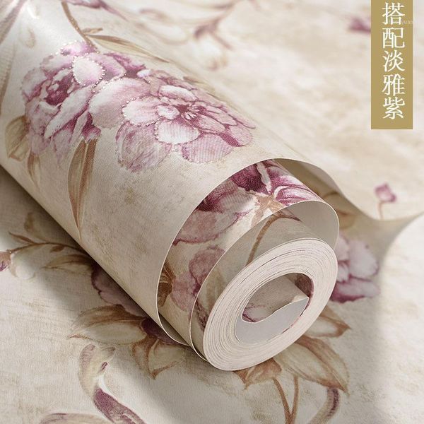 retro american country non-woven wallpaper european garden big flower bedroom living room sofa tv wallpaper1
retro american country non-woven wallpaper european garden big flower bedroom living room sofa tv wallpaper1