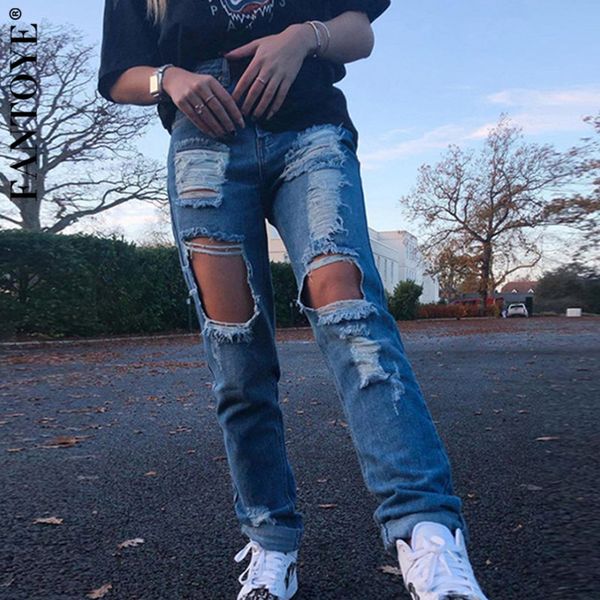 fantoye women high waist hole wide leg pants jeans 2021 spring new fashion pants streetwear blue casual straight trousers c0129, Black;white
fantoye women high waist hole wide leg pants jeans 2021 spring new fashion pants streetwear blue casual straight trousers c0129, Black;white