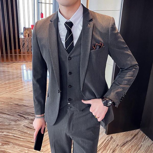 men's suits & blazers 2021 wholesale suit three-piece groom dress business casual english 7 xl yards male striped, White;black
men's suits & blazers 2021 wholesale suit three-piece groom dress business casual english 7 xl yards male striped, White;black