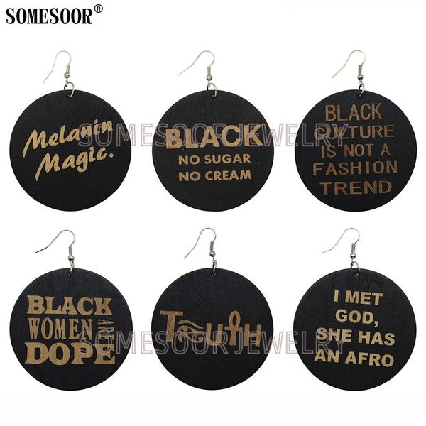 dangle & chandelier somesoor jewelry laser cutting inscription melanin magic wooden african style drop earrings for black women gifts, Silver
dangle & chandelier somesoor jewelry laser cutting inscription melanin magic wooden african style drop earrings for black women gifts, Silver
