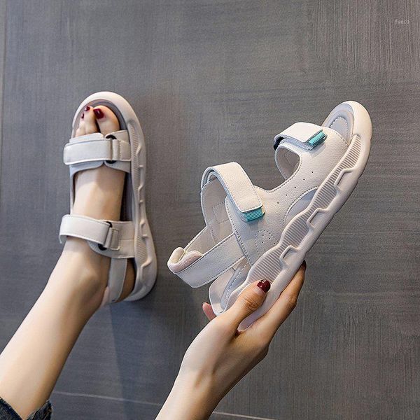 sandals casual 2021 flat platform hook loop women shoes ladies pu leather sandalias summer beach female footwear comfort sandal1, Black
sandals casual 2021 flat platform hook loop women shoes ladies pu leather sandalias summer beach female footwear comfort sandal1, Black