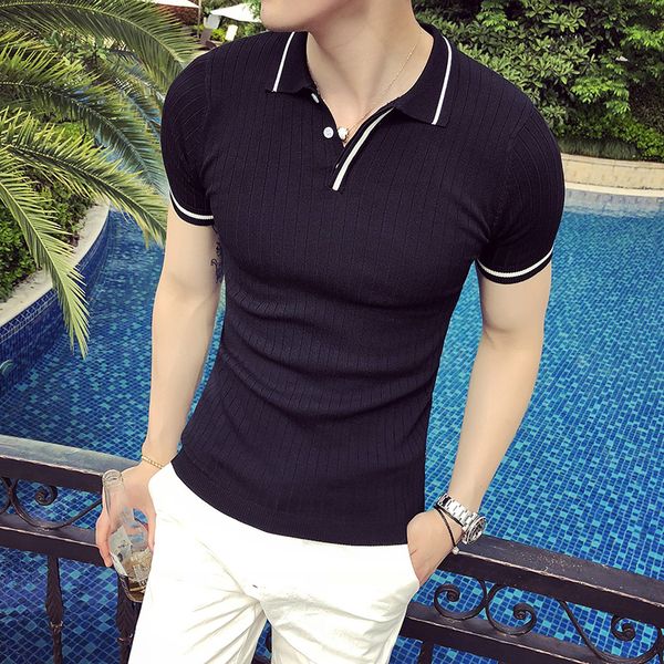 2020 male mode polos fine turn down collar zipper casual design for black white man will see short sleeve polo shirt l8de, White;black
2020 male mode polos fine turn down collar zipper casual design for black white man will see short sleeve polo shirt l8de, White;black