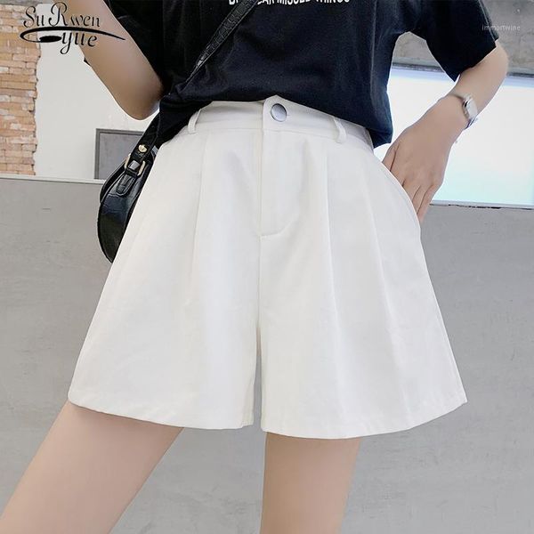 2020 new summer casual plus size high waist shorts solid wide leg shorts korean streetwear white 9002 501, White;black
2020 new summer casual plus size high waist shorts solid wide leg shorts korean streetwear white 9002 501, White;black