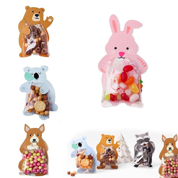 10pcs goodie bags cartoon animal paper plastic gift bag packaging candy cookie for sweets wedding party present packing favour
10pcs goodie bags cartoon animal paper plastic gift bag packaging candy cookie for sweets wedding party present packing favour