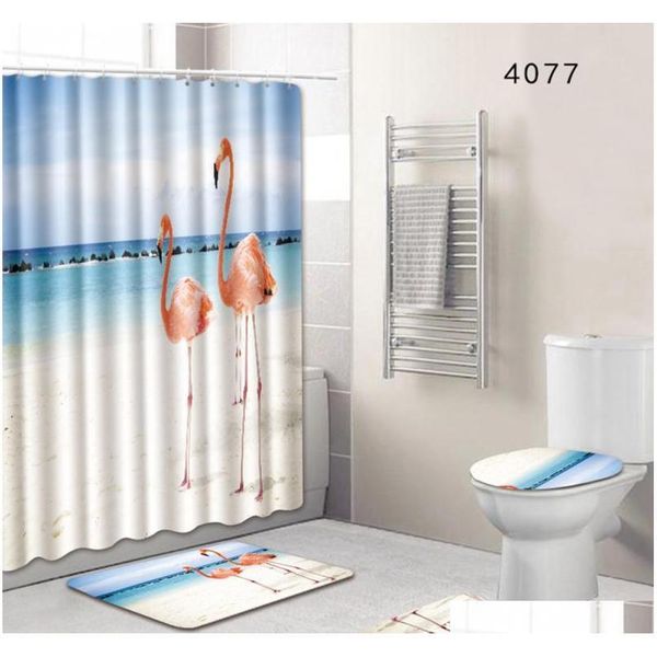 4pcs set bathroom accessories non-slip pedestal rug + lid toilet cover + bath mat+shower curtain bathroom dec qylcge mj_bag
4pcs set bathroom accessories non-slip pedestal rug + lid toilet cover + bath mat+shower curtain bathroom dec qylcge mj_bag