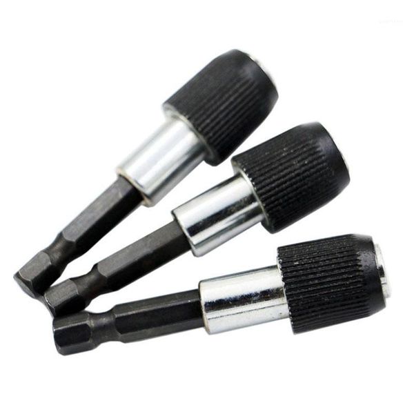3pcs 60mm magnetic screwdriver drill bit extension rods self-locking 1/4" black electric drill holder bar hex shank quick-change1
3pcs 60mm magnetic screwdriver drill bit extension rods self-locking 1/4" black electric drill holder bar hex shank quick-change1