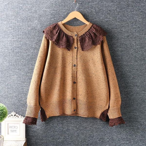 women's sweet hollow out 2020 autumn winters embroidery long sleeve cardigan loose sweaters, White
women's sweet hollow out 2020 autumn winters embroidery long sleeve cardigan loose sweaters, White