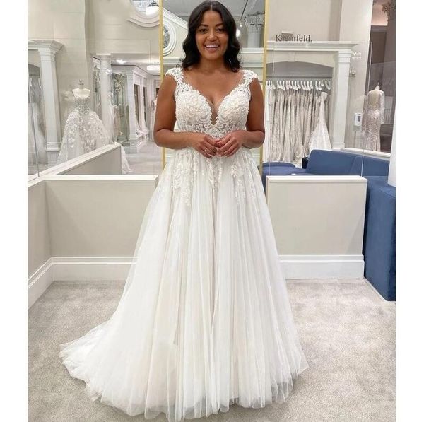 2021 линия свадебные платья v-образным вырезом без рукавов a-line tulle кружева аппликация летние открытые свадебные платья свадебные платья, White
2021 линия свадебные платья v-образным вырезом без рукавов a-line tulle кружева аппликация летние открытые свадебные платья свадебные платья, White