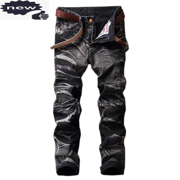 euro retro mens vintage straight skinny motor biker male pants full length zipper punk denim trousers jeans hombre h1209, Blue
euro retro mens vintage straight skinny motor biker male pants full length zipper punk denim trousers jeans hombre h1209, Blue