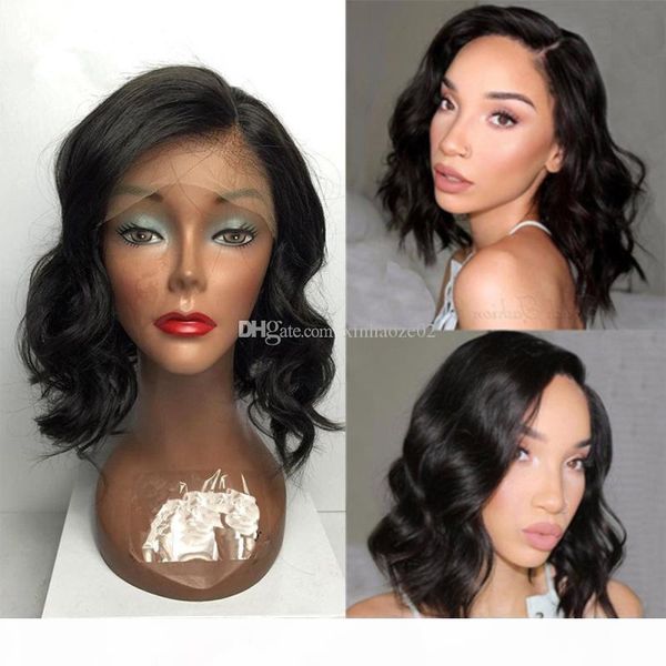 glueless lace front human hair wigs natural wavy bob brazilian full lace wig short human hair lace wig, Black;brown
glueless lace front human hair wigs natural wavy bob brazilian full lace wig short human hair lace wig, Black;brown