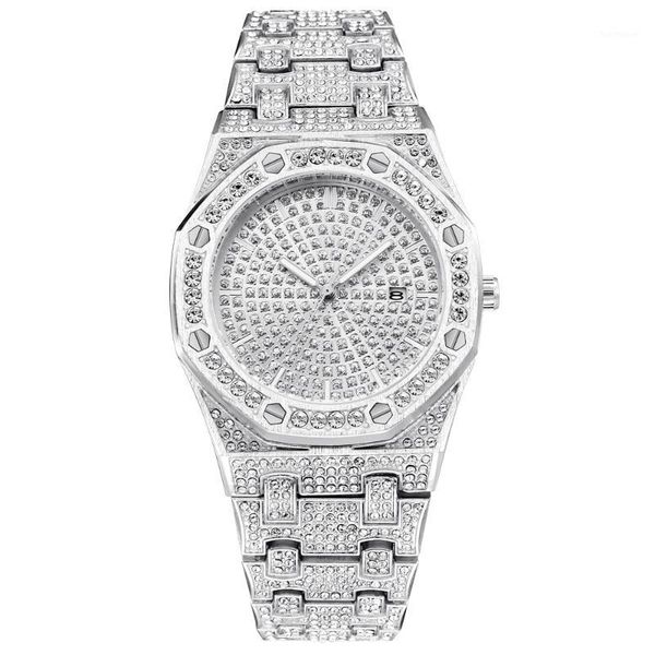 fashion diamond men's watch display stainless steel dress watch men design men quartz watc clock business wrist1, Slivery;brown
fashion diamond men's watch display stainless steel dress watch men design men quartz watc clock business wrist1, Slivery;brown