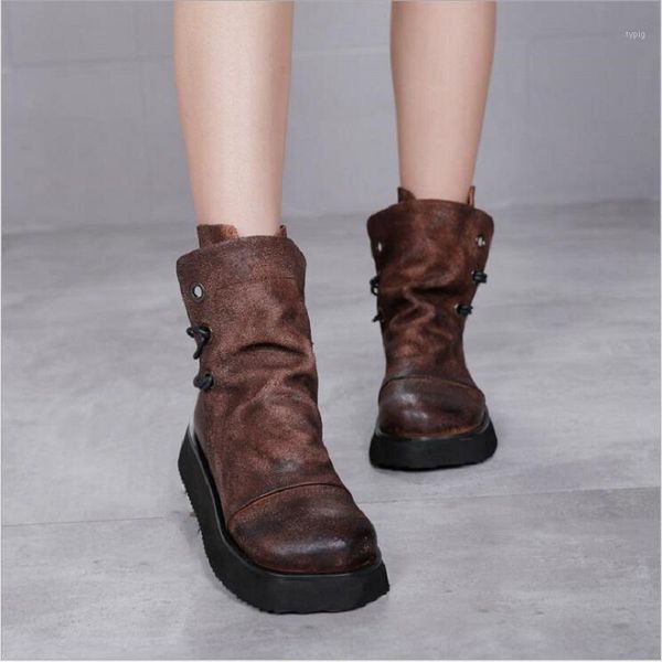 boots european america style spring autumn retro sewing platform genuine leather women ankle short knight equestrian 2012241, Black
boots european america style spring autumn retro sewing platform genuine leather women ankle short knight equestrian 2012241, Black
