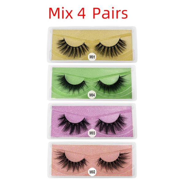 4pairs wholesale 6d mink lashes extension natural fluffy long criss-cross fake eyelashes handmade fake eyelash makeup tool
4pairs wholesale 6d mink lashes extension natural fluffy long criss-cross fake eyelashes handmade fake eyelash makeup tool
