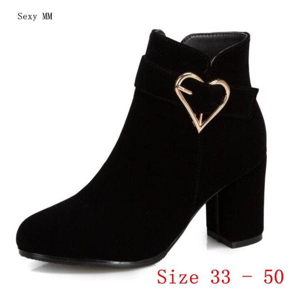 boots spring autumn high heels women ankle woman short heel shoes plus size 33 - 40 41 42 43 44 45 46 47 48 49 50, Black
boots spring autumn high heels women ankle woman short heel shoes plus size 33 - 40 41 42 43 44 45 46 47 48 49 50, Black
