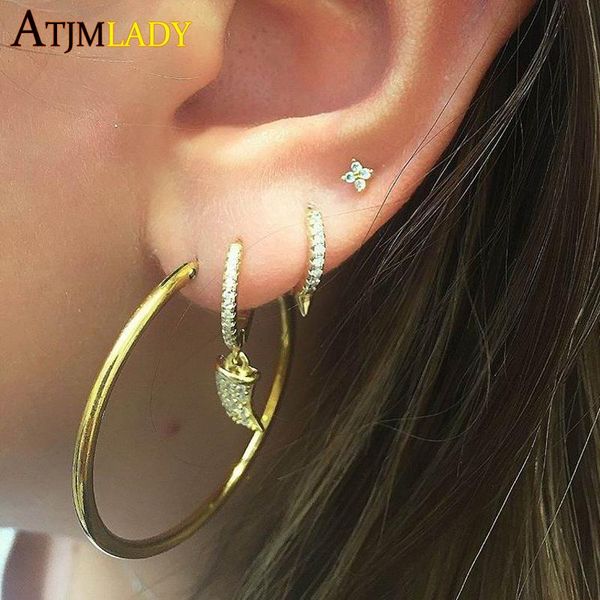 gold filled full cz paved 925 sterling silver elegance cz delicate horn pendant earring for girl gift dainty quality
gold filled full cz paved 925 sterling silver elegance cz delicate horn pendant earring for girl gift dainty quality