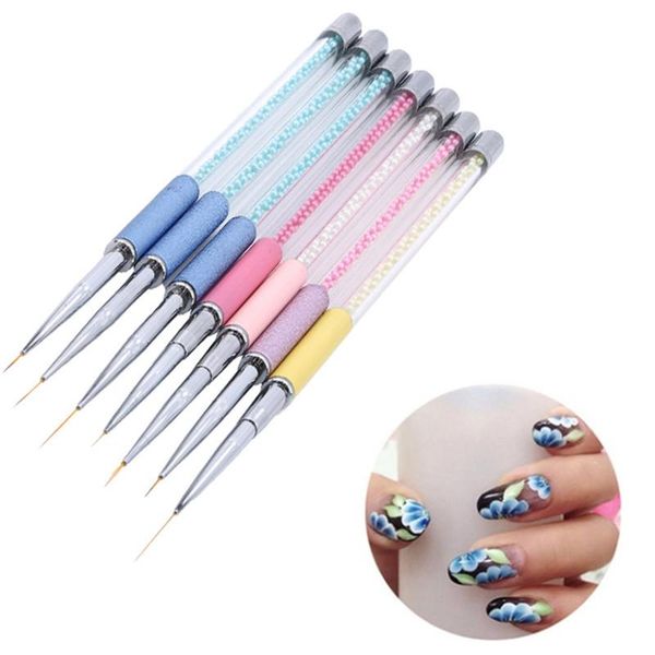 nail brushes 7/12 /15mm pearl acrylic art liner brush french lines stripes grid flower painting drawing pen diy manicure tools, Yellow
nail brushes 7/12 /15mm pearl acrylic art liner brush french lines stripes grid flower painting drawing pen diy manicure tools, Yellow