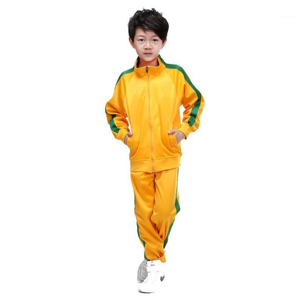 running sets custom band kids tracksuit set gym training sportswear boys long sleeve casual sports coat suit1, Black;blue
running sets custom band kids tracksuit set gym training sportswear boys long sleeve casual sports coat suit1, Black;blue