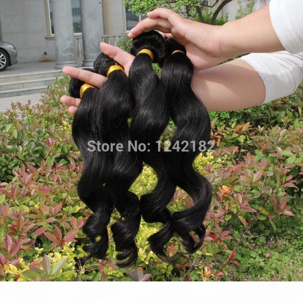 grade 7a unprocessed brazilian loose wave virgin hai weave in natural black hair human extension 10-30" brazilian double weft
grade 7a unprocessed brazilian loose wave virgin hai weave in natural black hair human extension 10-30" brazilian double weft