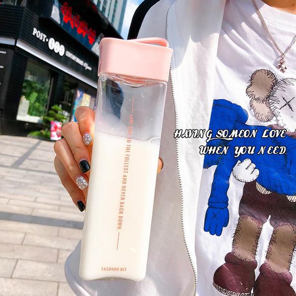 square transparent water bottle with rope 400ml fruit juice leak-proof plastic water bottle outdoor sport travel camping bottles bbywao
square transparent water bottle with rope 400ml fruit juice leak-proof plastic water bottle outdoor sport travel camping bottles bbywao