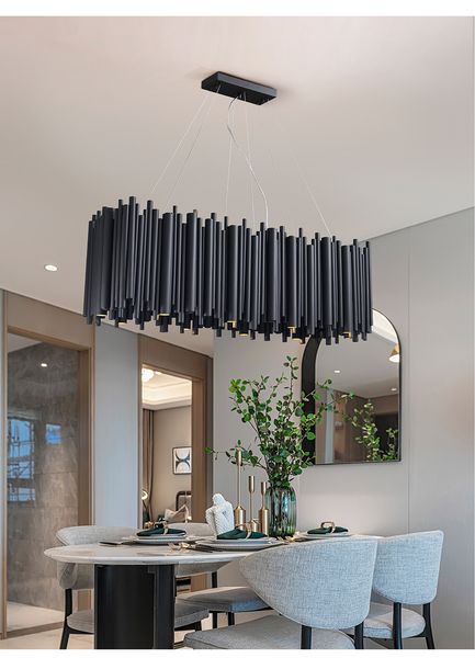 luxury modern light lamps chandelier for dining room rectangle kitchen island black led lighting fixture home decoration
luxury modern light lamps chandelier for dining room rectangle kitchen island black led lighting fixture home decoration