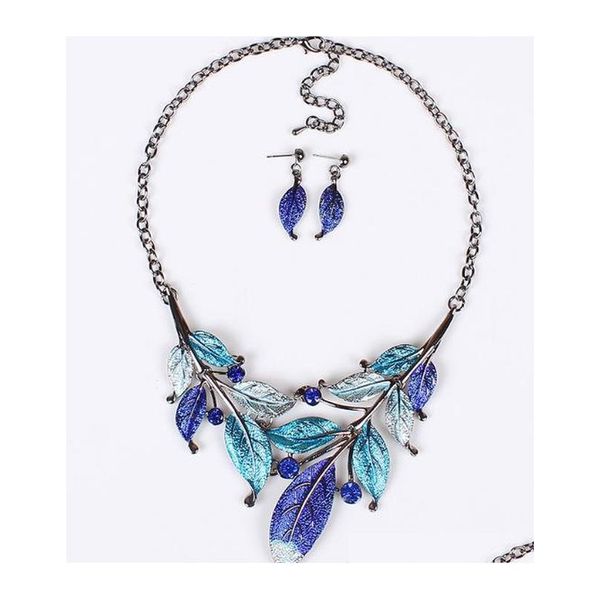classical leaf shape jewelry sets choker necklace earrings for women party dress accessories qu5uu, Silver
classical leaf shape jewelry sets choker necklace earrings for women party dress accessories qu5uu, Silver