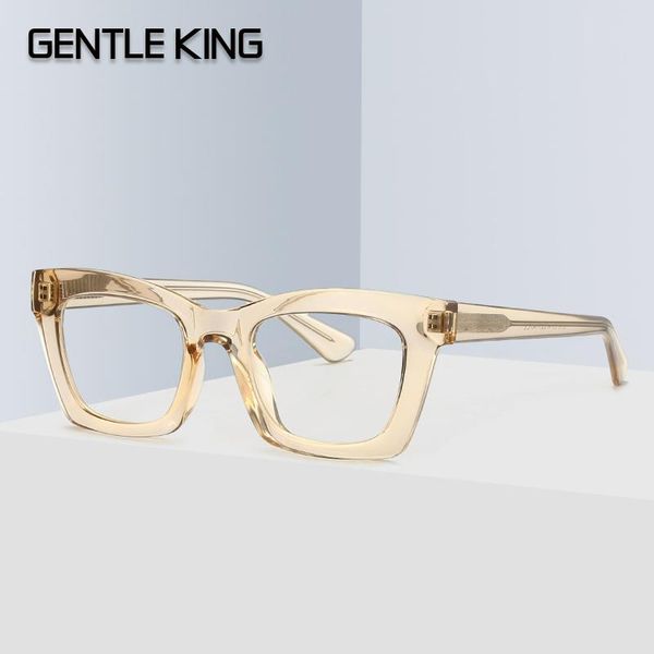 sunglasses gentle king anti blue light blocking filter reduces digital eye strain fashion men optical glasses frame clear lens eyewear, White;black
sunglasses gentle king anti blue light blocking filter reduces digital eye strain fashion men optical glasses frame clear lens eyewear, White;black