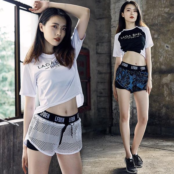 korean version of the new mesh stretch lady clothing three-piece suit women running fast dry leisure fitness clothing1, White
korean version of the new mesh stretch lady clothing three-piece suit women running fast dry leisure fitness clothing1, White