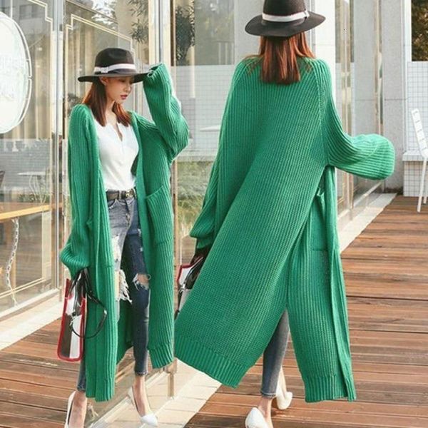 2021 new womens sweaters autumn korean style minimalist solid multi colors casual long cardigans fashion jackets coats winter, White;black
2021 new womens sweaters autumn korean style minimalist solid multi colors casual long cardigans fashion jackets coats winter, White;black