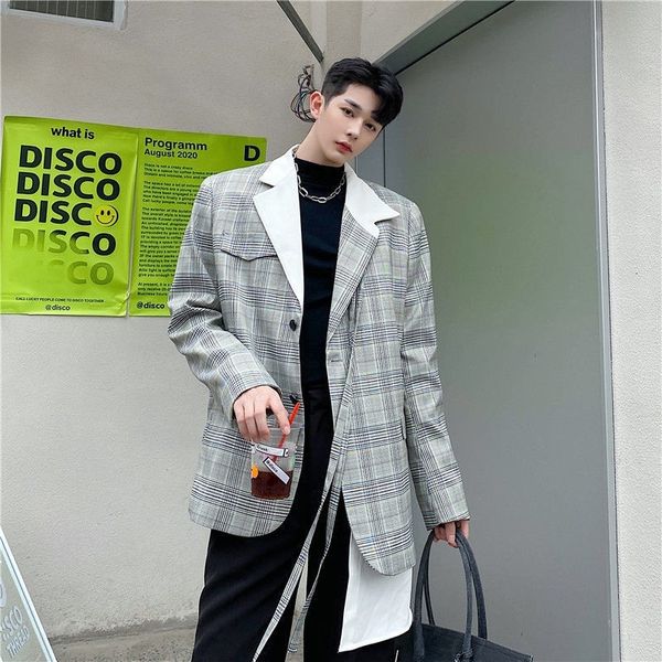 arrivals 2021 autumn in male suits fashion chess contrast sewing clothes rkfx d6x5, White;black
arrivals 2021 autumn in male suits fashion chess contrast sewing clothes rkfx d6x5, White;black