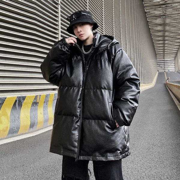 2021 Winter Cotton-padded Clothing Thicken High-quality Leather Plutonium, with Male Hood, Waterproof 5GZN, Black
2021 Winter Cotton-padded Clothing Thicken High-quality Leather Plutonium, with Male Hood, Waterproof 5GZN, Black