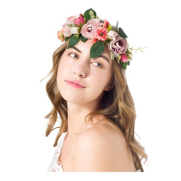 bride wedding garland girls floral flower crown women headdress studio ps ornaments hair accessories headband h qylolh
bride wedding garland girls floral flower crown women headdress studio ps ornaments hair accessories headband h qylolh